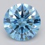 2.23 Ct. Fancy Intense Blue Round Lab Grown Diamond
