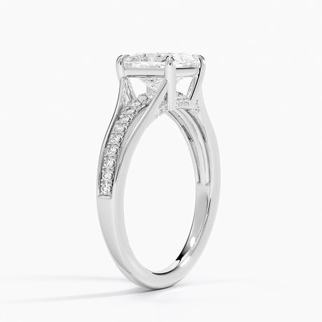 Tressa Split Shank Diamond Ring - Brilliant Earth