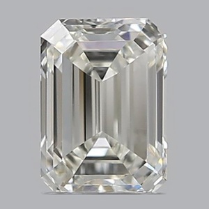 Emerald diamond — real photo