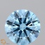 1.97 Ct. Fancy Vivid Blue Round Lab Grown Diamond