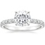 18K White Gold Constance Diamond Ring (1/3 ct. tw.), smalltop view