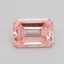 1.04 Ct. Fancy Vivid  Pink Emerald Lab Grown Diamond