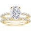 18KY Moissanite Marseille Diamond Bridal Set (1/2 ct. tw.), smalltop view