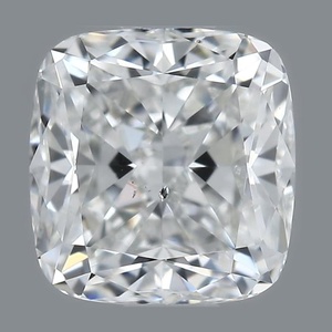 Cushion diamond — real photo