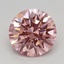 0.95 Ct. Fancy Vivid Pink Round Lab Grown Diamond