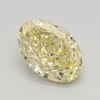 1.13 Ct. Fancy Intense Yellow Oval Lab Grown Diamond