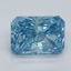 1.60 Ct. Fancy Vivid Blue Radiant Lab Grown Diamond