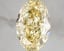 3.03 Ct. Fancy Intense Yellow Oval Lab Grown Diamond
