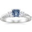Platinum Petite Twisted Vine Three Stone Diamond Ring (2/5 ct. tw.), smalltop view