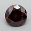 1.16 Ct. Fancy Red Round Lab Grown Diamond