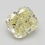 1.00 Ct. Fancy Yellow Cushion Diamond