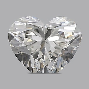Heart diamond — real photo