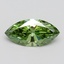 1.50 Ct. Fancy Vivid Green Marquise Lab Grown Diamond
