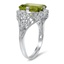 The Yesenia Ring, smalltop view on a hand