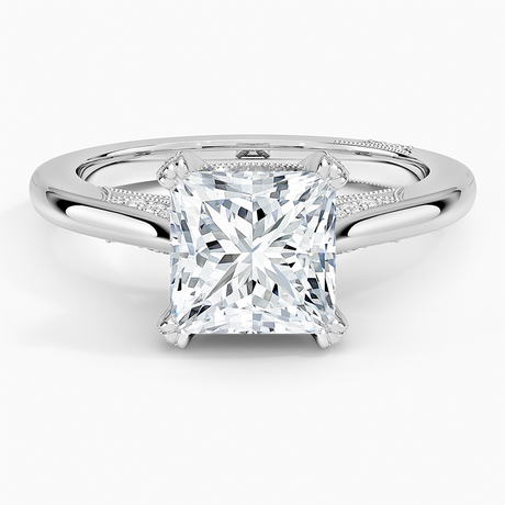 Platinum Simply Tacori Diamond Ring (1/8 ct. tw.)