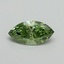 0.38 Ct. Fancy Vivid Green Marquise Lab Grown Diamond