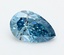 1.03 Ct. Fancy Vivid  Blue Pear Lab Grown Diamond