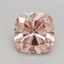 3.06 Ct. Fancy Pink Cushion Lab Grown Diamond