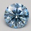 1.55 Ct. Fancy Intense Blue Round Lab Grown Diamond