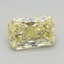 0.71 Ct. Fancy Intense Yellow Radiant Lab Grown Diamond