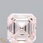 3.02 Ct. Fancy Light  Pink Asscher Lab Grown Diamond