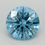 1.05 Ct. Fancy Vivid Blue Round Lab Grown Diamond