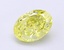 1.29 Ct. Fancy Vivid Yellow Oval Lab Grown Diamond