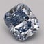 2.29 Ct. Fancy Intense Blue Cushion Lab Grown Diamond
