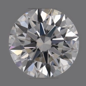 Round diamond — real photo