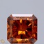 1.61 Ct. Fancy Vivid  Orange Radiant Lab Grown Diamond