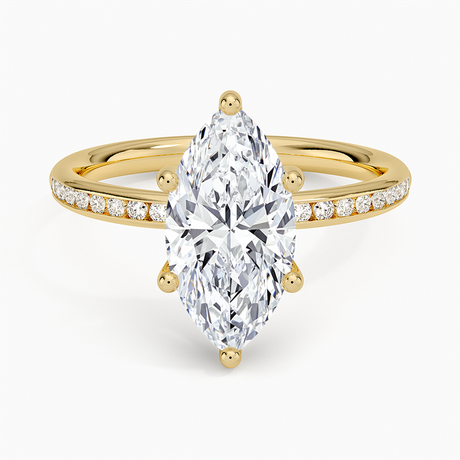 Tabitha Channel Set Diamond Ring