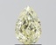 1.07 Ct. Fancy Intense Yellow Pear Lab Grown Diamond