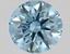1.59 Ct. Fancy Vivid Blue Round Lab Grown Diamond