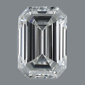 Emerald diamond — real photo
