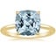 14K Yellow Gold Petite Elodie 1.5mm Ring, smalltop view