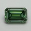 2.02 Ct. Fancy Vivid Green Emerald Lab Grown Diamond