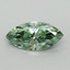 1.6 Ct. Fancy Vivid Pacific Green Marquise Lab Grown Diamond