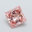 1.51 Ct. Fancy Intense Pink Princess Lab Grown Diamond