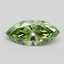 1.01 Ct. Fancy Vivid Green Marquise Lab Grown Diamond