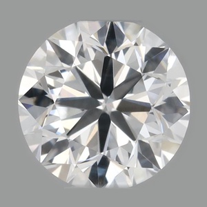 Round diamond — real photo