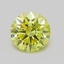 0.73 Ct. Fancy Vivid  Yellow Round Lab Grown Diamond