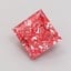 1.01 Ct. Fancy Vivid  Pink Princess Lab Grown Diamond