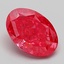 2.10 Ct. Fancy Vivid Pink Oval Lab Grown Diamond