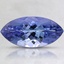 13.8x6.8mm Unheated Blue Marquise Tanzanite