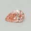 0.31 Ct. Fancy Vivid Pink Pear Lab Grown Diamond