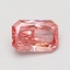 0.73 Ct. Fancy Vivid Pink Radiant Lab Grown Diamond