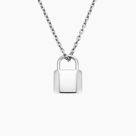 Lock Pendant Necklace