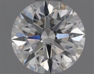 Round diamond — real photo