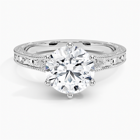 Hudson Engraved Ring - Brilliant Earth