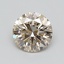 0.50 Ct. Light  Brown Round Lab Grown Diamond